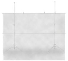 Walimex šviesos difuzorius, 300x300cm