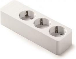 Extension 3 sockets white FM2503 | 8429760421146