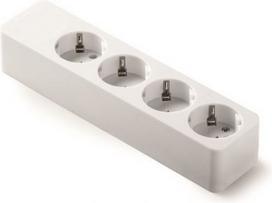 Extension 4 sockets white FM2524 | 8429760421245