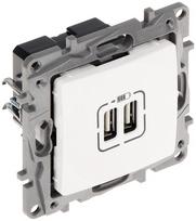 MAITINIMO LIZDAS LE-764594 Niloe 2 PORTAI USB 2.4A/5V LEGRAND