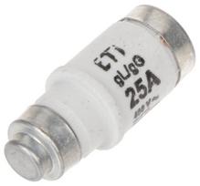 LYDŽIŲJŲ SAUGIKLIŲ ĮDĖKLAS ETI-D02/25A 25 A 400 V gL/gG E18 ETI