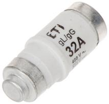 LYDŽIŲJŲ SAUGIKLIŲ ĮDĖKLAS ETI-D02/32A 32 A 400 V gL/gG E18 ETI