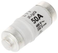 LYDŽIŲJŲ SAUGIKLIŲ ĮDĖKLAS ETI-D02/50A 50 A 400 V gL/gG E18 ETI