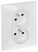 DVIGUBAS LIZDAS LE-753186 Valena Life 230 V 16 A LEGRAND