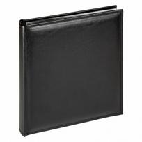 Albumas WALTHER FA-386-B Deluxe 28x30,5/50psl, juodi lapai | kampučiai/lipdukai | knyginio rišimo | aukšt.kokybės dirbtinė oda