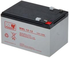 AKUMULIATORIUS 12V/12AH-MWL