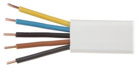 ELEKTRINIS PLOKŠČIAS KABELIS YDYP-5X1.5