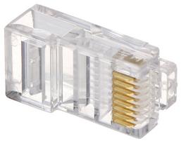 Kištukas RJ-45 UTP kabeliui CATe, RJ45T*P100 tipas EZ (PassThrough), 100vnt.