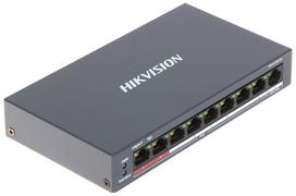 SWITCH POE DS-3E0109P-E/M(B) 8 PRIEVADŲ Hikvision