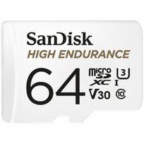 SANDISK 64GB MAX ENDURANCE microSDHC Card with Adapter 30000 Hours