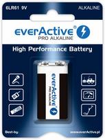 Baterijos 6LR61 everActive Pro Alkaline 6LR61 9V