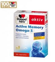 Maisto papildas DOPPELHERZ Activ Omega-3 1400 kapsulės N30