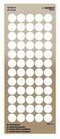 Lipdukai Charlot, apvalūs, Ø12mm, 60vnt pakuotėje, baltos spalvos