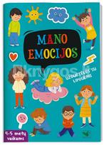 Mano emocijos. Užduotėlės su lipdukais. 4-5 metų vaikams