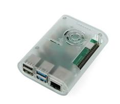 Raspberry Pi 4B dėklas ABS (skaidrus)