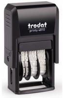 Datos antspaudas TRODAT 4810, 3,8mmx21mm, mėlynos sp. rašalas