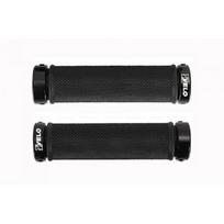 Vairo rankenos VELO su priveržimu 128mm guminės su geliu (juodos)