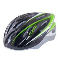 Šalmas FORCE Hal 58-62cm L-XL (juoda/žalia/balta)