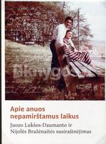 Apie anuos nepamirštamus laikus. Juozo Lukšos-Daumanto ir Nijolės Bražėnaitės susirašinėjimas - Laima Vincė