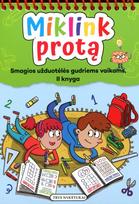Miklink protą. Smagios užduotėlės gudriems vaikams II