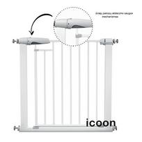 Apsauginiai varteliai ICOON 76-104 cm, White