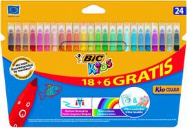 Bic Flomasteriai Kids Couleur 24 spalvų rinkinys 093350