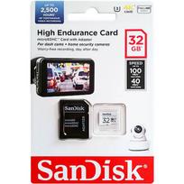 SanDisk atm. korta microSDXC 32GB High Endurance 100MB/s su adap.