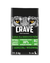 CRAVE sausas maistas 11,5kg su aviena ir jautiena (pilnavertis be grūdų maistas suaugusiesiems)