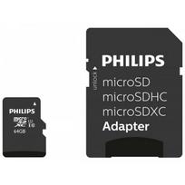 Philips 64GB microSDXC Class 10 + Adapter FM64MP45B/ 10