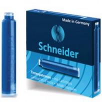 Rašalo kapsulės Schneider, trumpos, juodos (6 vnt.) , SRKSNR6601