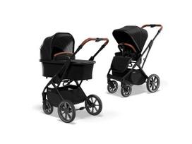 Universalus vežimėlio komplektas Moon ROCCA 2 in 1 Black