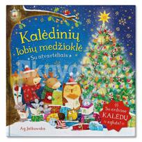 Kalėdinių lobių medžioklė. Su erdvine eglute ir atvartėliais