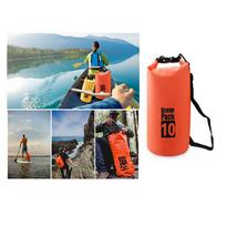 Vandeniui atsparus maišas Dry Bag 15L : Spalva - Oranžinė (OR)