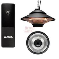 Infraraudonųjų spindulių šildytuvas su pulteliu YATO YT-99501