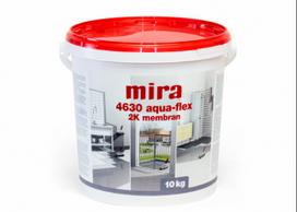 Hidroizoliacija Mira 4630 AQUA-FLEX 2K, cementinė, vidui-išorei, 10kg