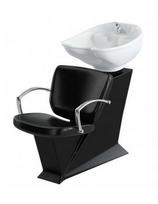 Hair kirpyklos plautuvė, pasirenkama spalva, kriauklė balta / juoda Sines