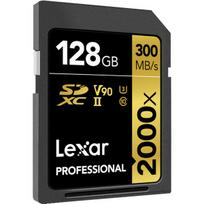 Lexar atm.korta SDXC 128GB Professional 2000x UHS-II (U3, V90, Class 10)