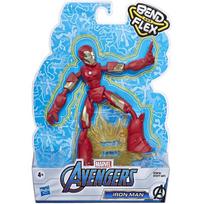 Avengers - Keršytojų figūrėlė Iron Man Bend and Flex - 15 cm