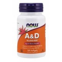 Now Foods Vitamin A & D 100 softgels
