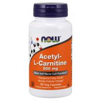 Now Foods Acetyl-L-Carnitine 500 mg 50 vcaps