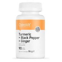 OstroVit Turmeric + Black Pepper + Ginger 90 tab