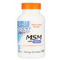 Doctor's Best MSM with OptiMSM 1500 mg 120 tab