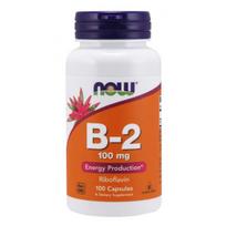 Now Foods Vitamin B-2 Riboflavin 100 mg 100 vcaps