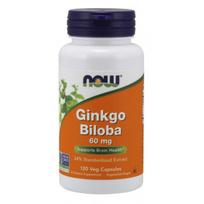 Now Foods Ginkgo Biloba 60 mg 120 vcaps