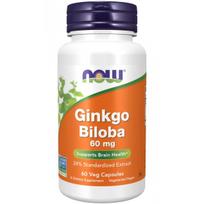 Now Foods Ginkgo Biloba 60 mg 60 vcaps