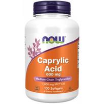 Now Foods Caprylic Acid 600 mg 100 softgels