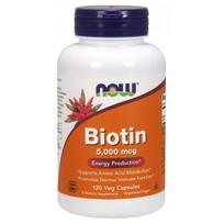 Now Foods Biotin 5000 mcg 120 vcaps