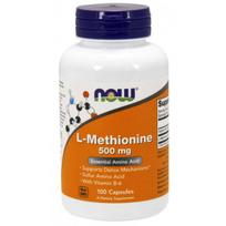 Now Foods L-Methionine 500 mg 100 caps