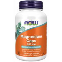 Now Foods Magnesium Caps 400 mg 180 vcaps