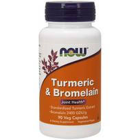Now Foods Turmeric & Bromelain 90 vcaps